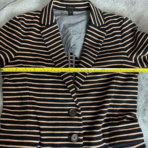 J. Crew striped jacket size XS - Picture 9 of 10